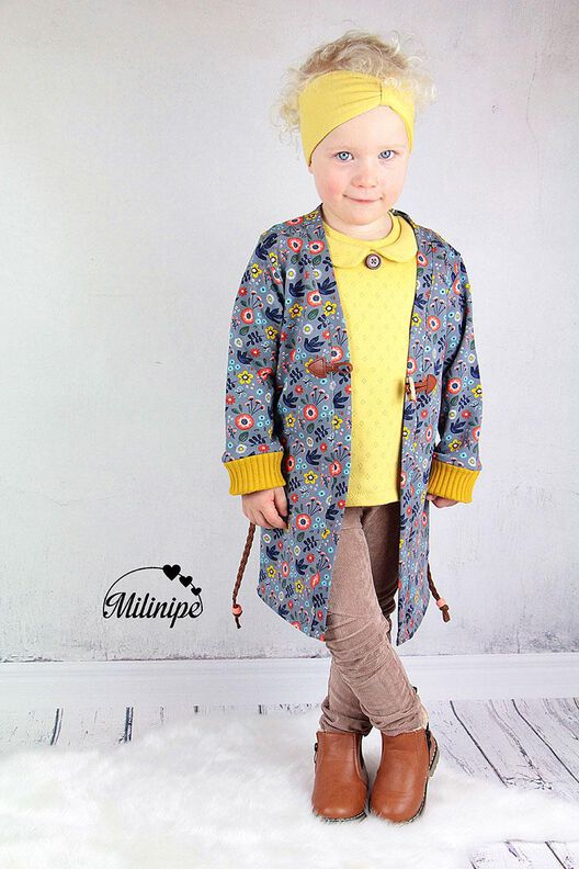 Sweatjacke mit Gürtel "Jannicke", Gr. 62 – 104 image number 1