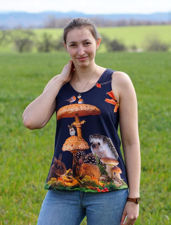 Shirt Sommer Top nähen mit Schnittmuster Beamer image number 2