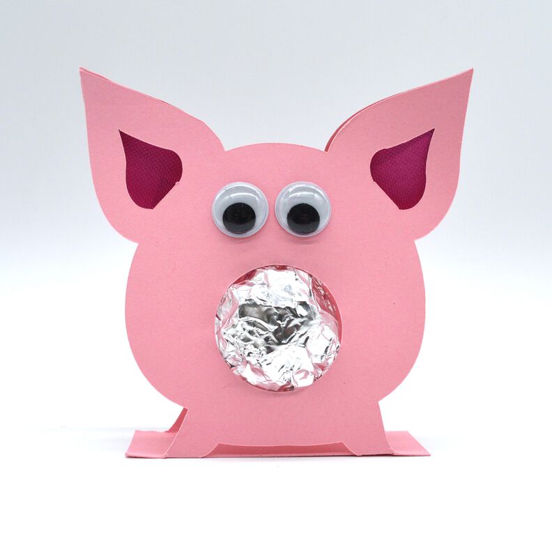 Plotterdatei Schwein Glücksbringer für Schokopralinen image number 4
