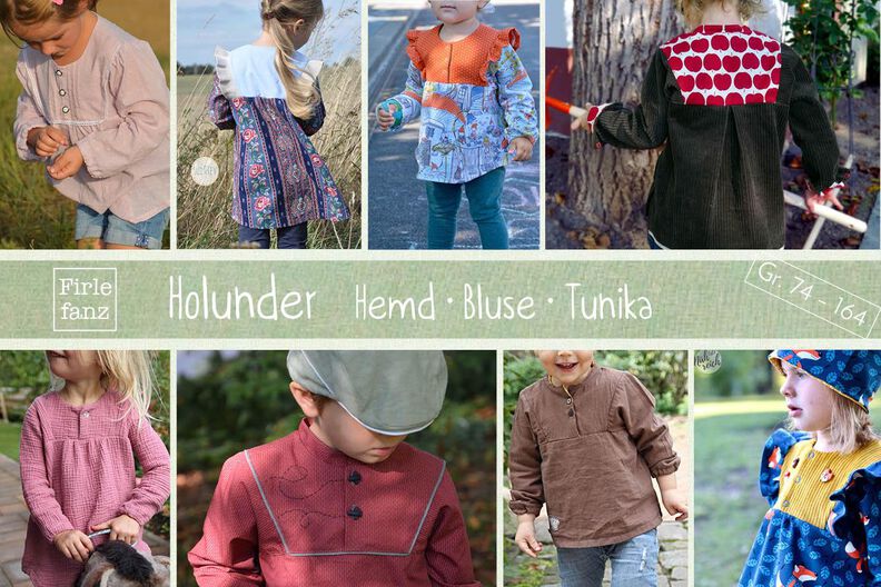 Holunder: Hemd, Bluse, Tunika für Kinder Gr. 74 – 164 image number 3