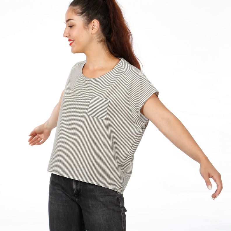 FRAU MIA - Luftige Raglanbluse XS-XXL image number 2