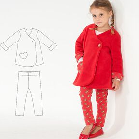 LENA + ENNA Zweiteiler Schnittmuster Jacke und Leggings 