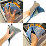 Topflappen nähen aus alten Jeans, Mantarochen  thumbnail number 7