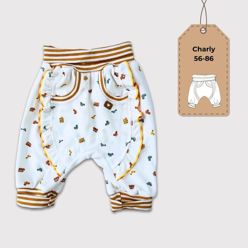 Schnittmuster Babyhose Charly – Pumphose | Beamerdatei image number 6