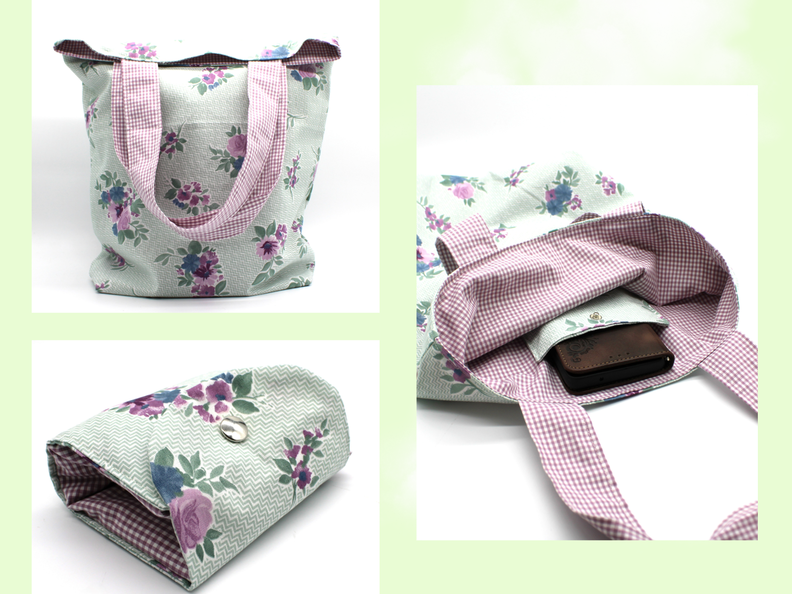 Nähanleitung Tasche Beutel Einkaufstasche image number 5
