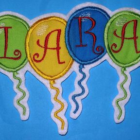 Stickdatei Luftballon
