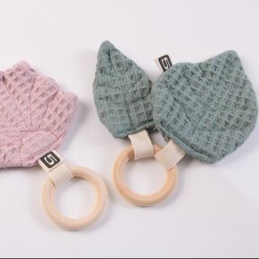 “Greifling MUSCHEL & Blatt”  Schnittmuster