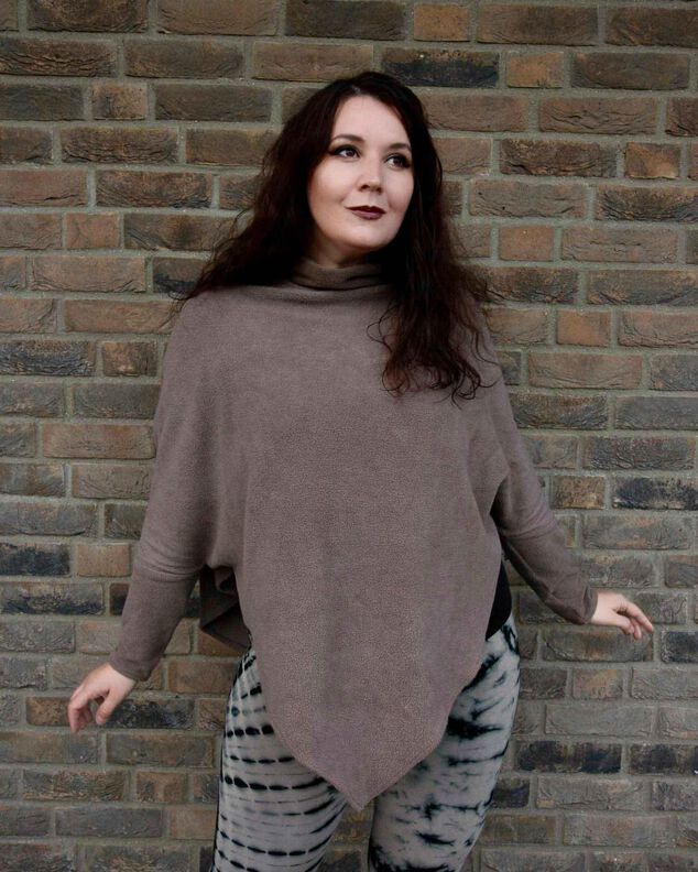 Asymmetrischer Zipfel-Pullover CANTO (S-3XL) Schnittmuster image number 7