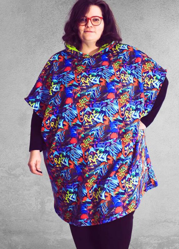 Poncho Pullunder (XXS-3XL) SANCHO Schnittmuster image number 7