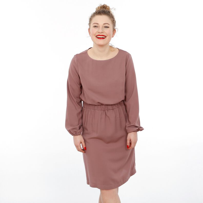FRAU SANJA - lockeres Kleid mit Gummizügen XS-XXL image number 3