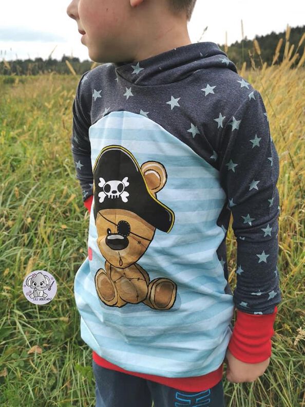 Panelino boys Hoodie für Panelstoffe 86 - 164 image number 4