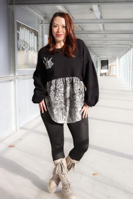 *Ruffle Puffle Sweater* Sweater/Pulli A4/A0/Beamer image number 10