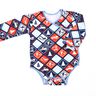 Babybody / Wickelbody Unisex "ALEX" , Gr 50-86 thumbnail number 4