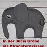 Elefant Kissen in 4 Größen nähen  thumbnail number 2