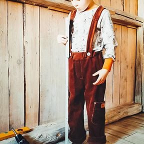 Latzhose Salopette TONYY Maxi Gr&ouml;&szlig;e 92 &ndash; 140 unisex