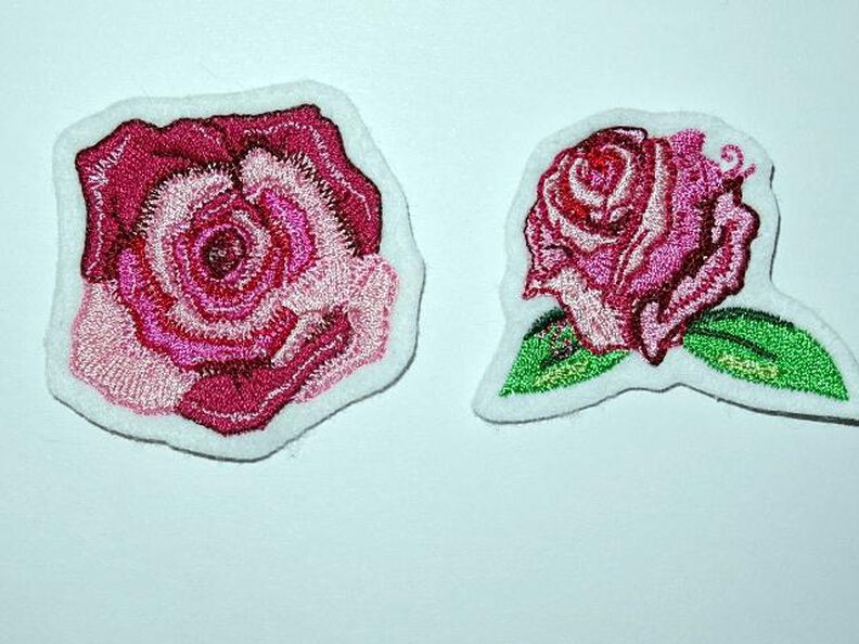 Stickdatei Rosen Rose Hochzeit image number 3