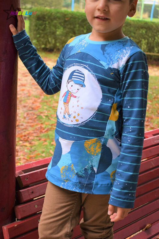 Kombi-eBook Panelino boys Hoodie + Shirt 86-164 image number 8