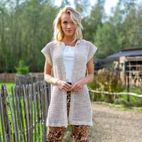 Weste VIVIAN Häkelmodell + Anleitung