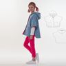 Paula  Schnittmuster Poncho wendbar mit Kapuze und Ärmel  thumbnail number 3