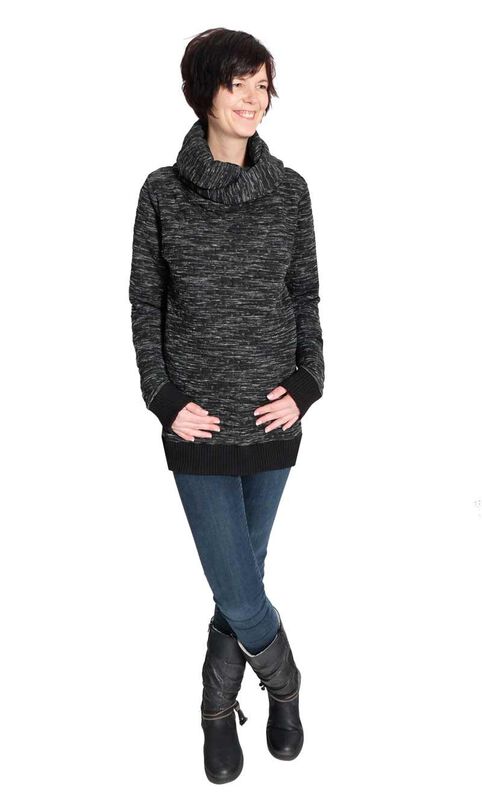 Pullover mit Kapuze "Mira", Schnittmuster Gr. 158 - 46 image number 6