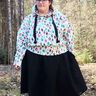 Kurzer Sweater (34-58) SALVIA Damen Schnittmuster Hoodie thumbnail number 10