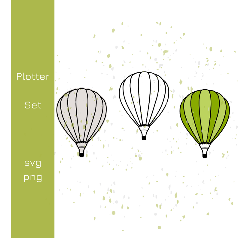 Heißluftballon Plotterdatei | DIY Hunger image number 4