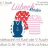Schnittmuster Kindershirt Lübeck Gr. 86 - 158 in A4 und A0 thumbnail number 1
