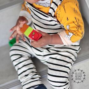 Baby-Latzhose / Schnittmuster
