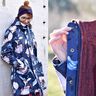 Parka Regenjacke Softshell Mantel Jacke CUACA ♥ Gr. XS-XXL thumbnail number 8