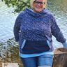 Musselin Hoodie Sweater Musling Gr. 32-50, Leinen, A4 + A0 thumbnail number 6