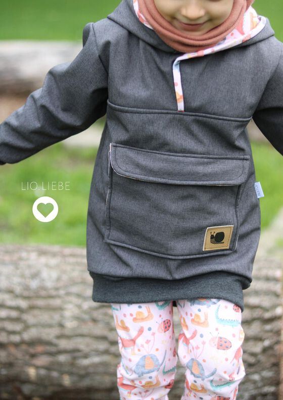 Outdoorhoodie Hej Varmen Gr. 56-170 Kombi, Walk,  inkl. A0 image number 3