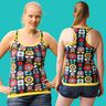 Tank Top Sommer Shirt Racerback MANDIRI ♥ Gr. 34-46 thumbnail number 3