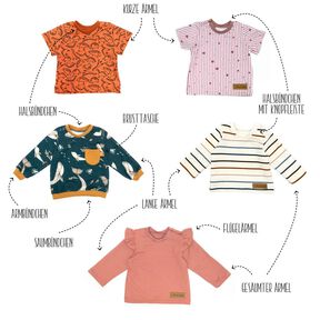 Happy Baby Shirt | Schleiferlwerk | eBook | Größen 50-92