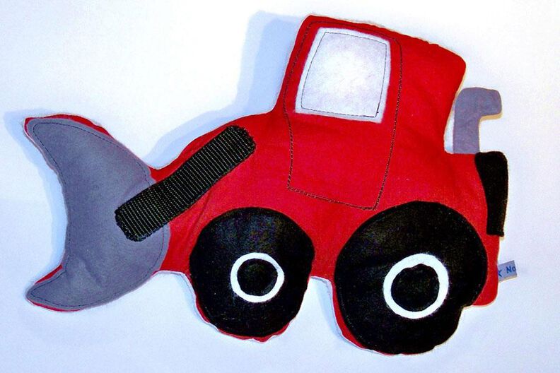 Radlader-Kuschelkissen (Nähanleitung und Schnittmuster) image number 7