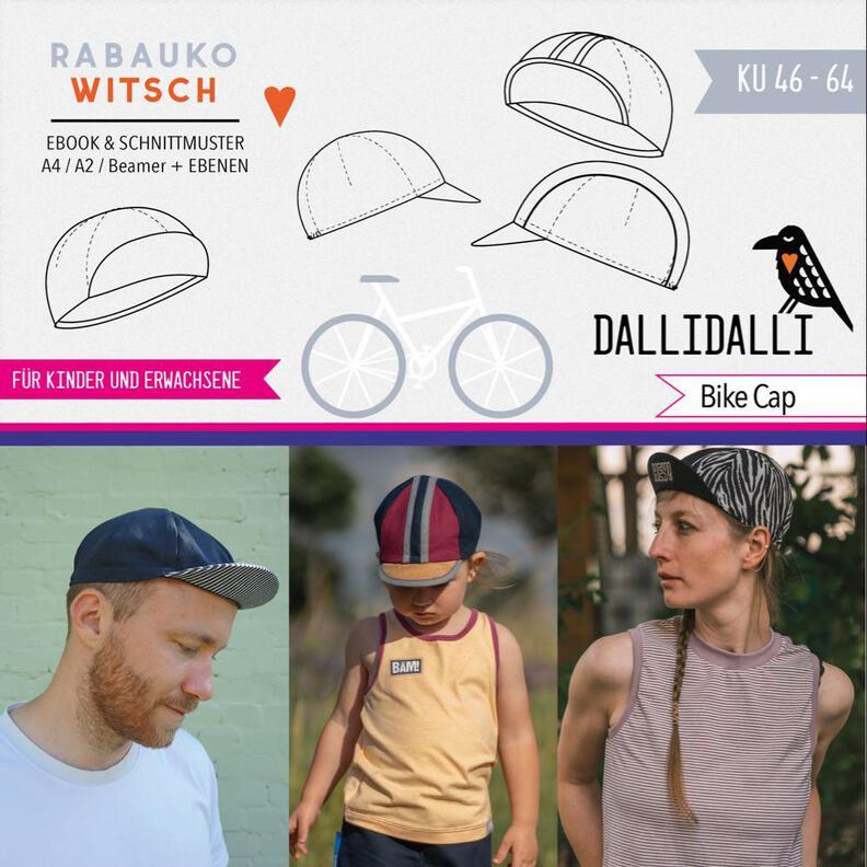 Dallidalli Bike Cap KU 46-64 image number 1