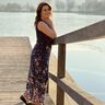 lovely elegant dress 34-56 Maxikleid Longpullover Kleid thumbnail number 9