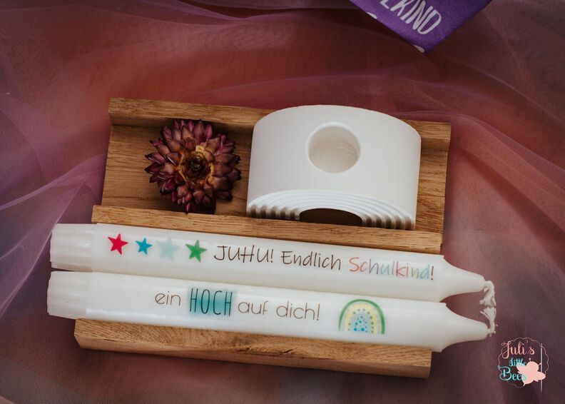 Druckvorlage "Einschulung" Kerzen/Anhänger PDF & JPG image number 4