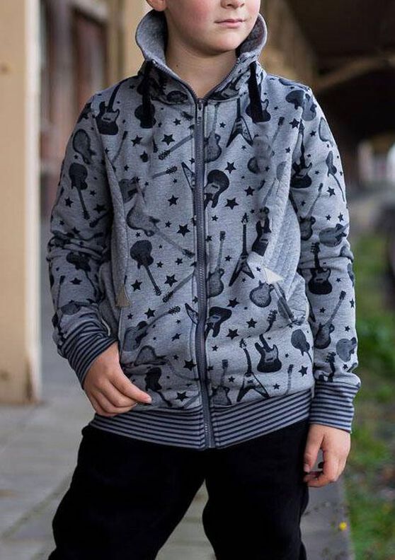 Sweatjacke Kinder & Damen - Gr. 74-176 & Gr. 32-58 - MANUC image number 10