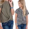 Knotenshirt  "ANIKO" Nähanleitung & Schnitt Gr. 110 - 152 thumbnail number 1