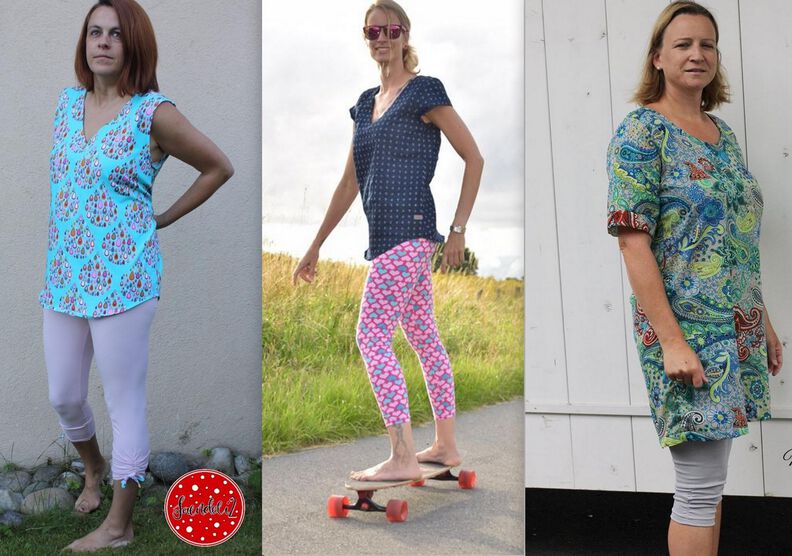 Kombi-Ebook Leggins LORA & Bluse ANKI Gr. XS-XXL image number 3