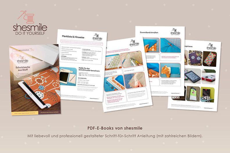 Schutztasche aus Stoff (Nähanleitung für alle Größen) image number 10