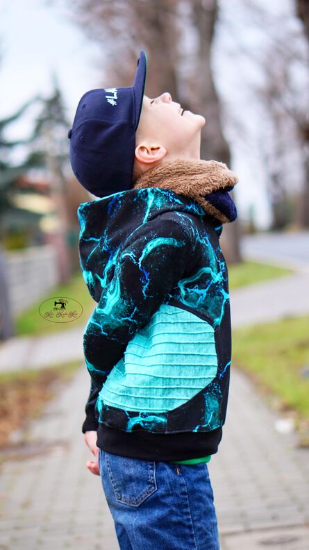 BEAMER + A0 lovely jacket 122-164 Jacke Weste Cardigan image number 7