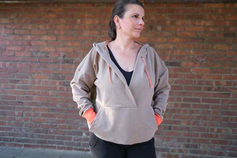Hoodie "TJARA" Nähanleitung & Schnitt Gr. 158 - 46 image number 4