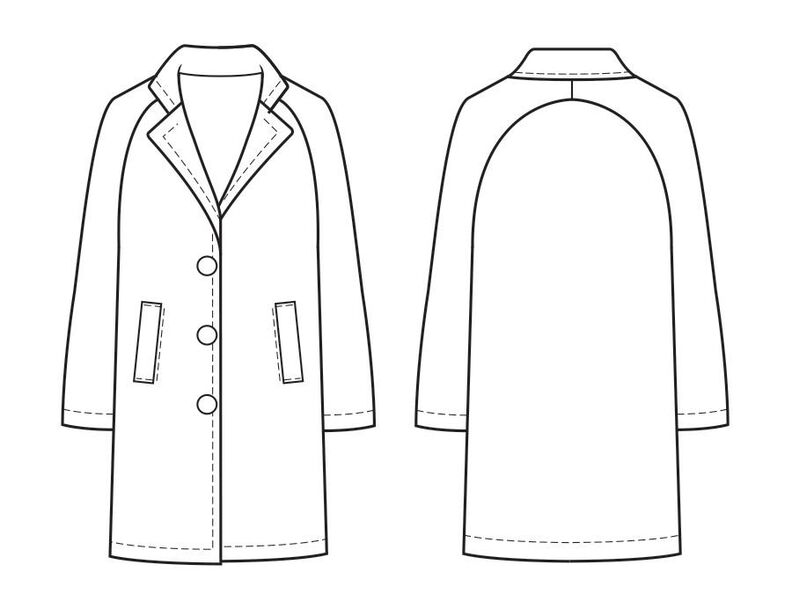 Mantel Manou + Schnitt image number 3