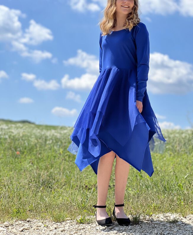 lovely fast dress 74-164 Tüllkleid Drehkleid Sommerkleid image number 10