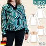 Kikyo schicker Pullover mit Wickelkragen BU 80-116, A4+A0 thumbnail number 1