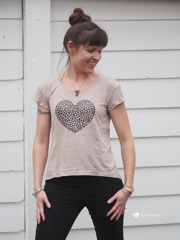 T-Shirt Damen – Schnittmuster Gr. 32-58 – Virginia #142 image number 6