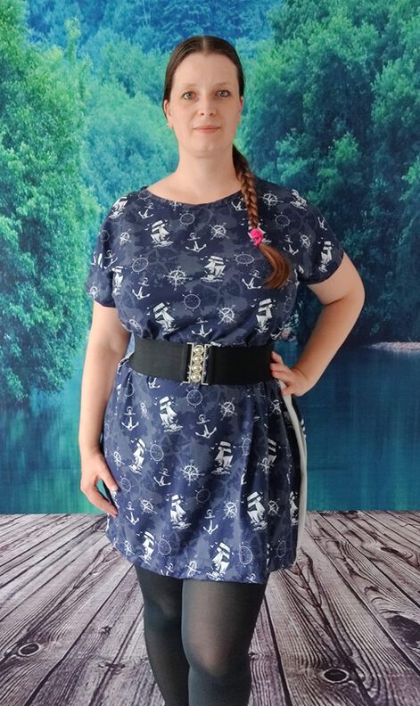  Shirt/Kleid Lena Curvy Gr. 48-60 beamerfähig image number 2