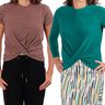 Knotenshirt "ANIKO" Nähanleitung & Schnitt Gr. 158 - 46 thumbnail number 1
