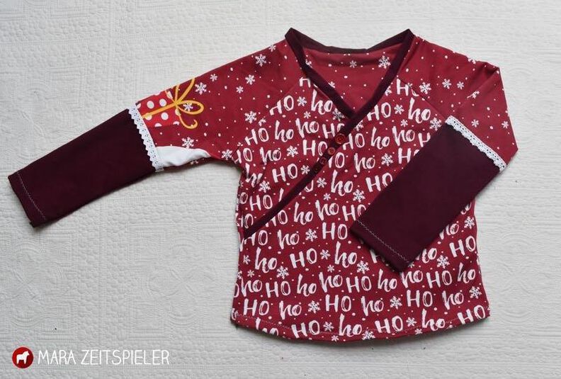 Wickeljacke "JOLANDA" Nähanleitung und Schnitt Gr. 110 – 152 image number 3